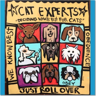 Cat Experts Posters and Art